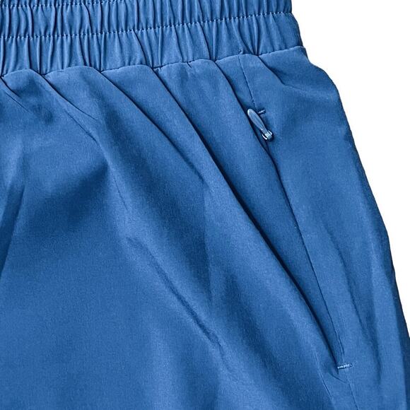 Calme by Johnny Was NWT Women's Activewear Elastic Waist Blue Running Short Med - Picture 3 of 9